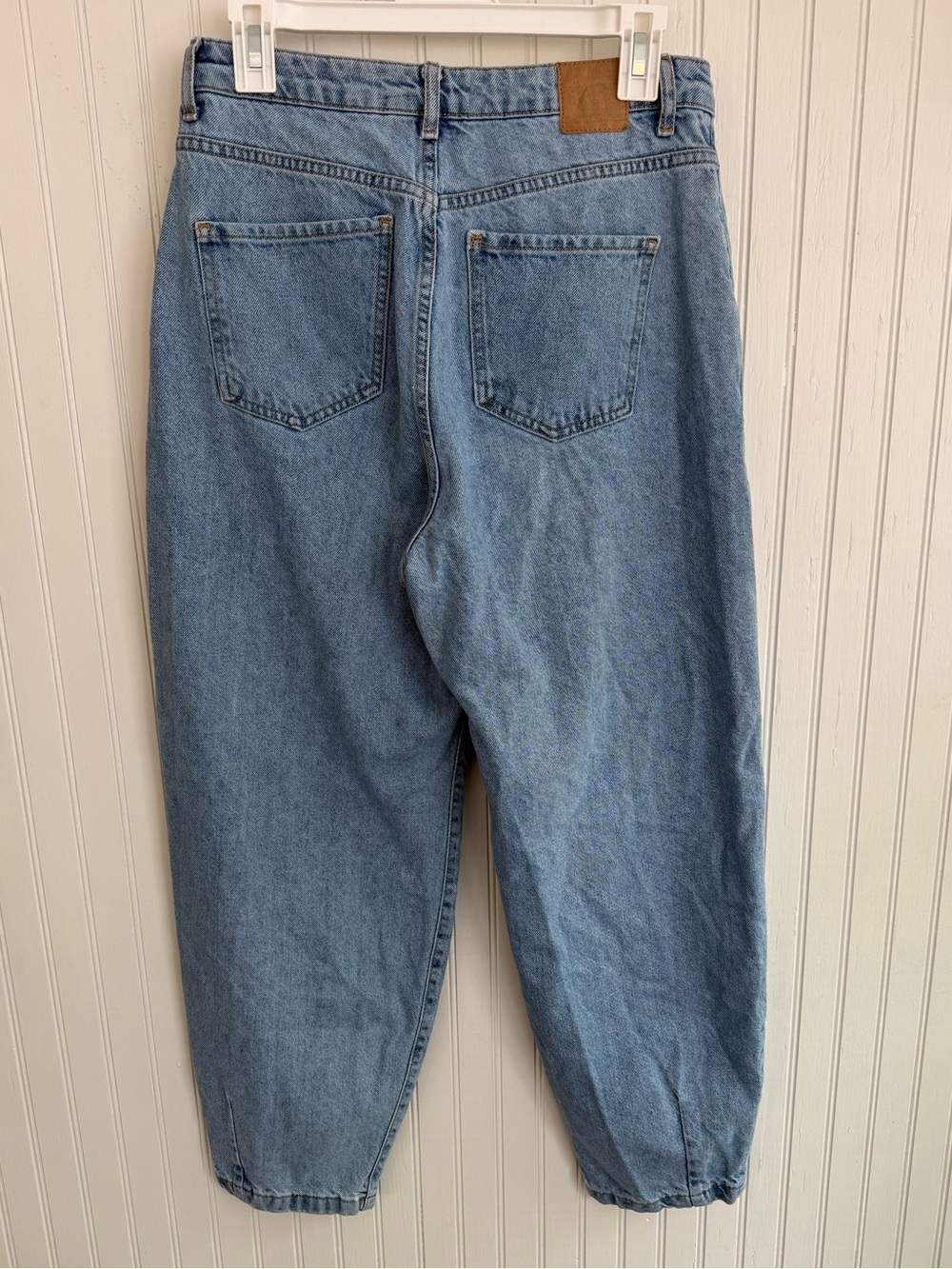ZARA High-Waist Balloon Jeans Size 6 - Picture 4 of 4